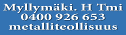 Tmi Myllymäki. H logo